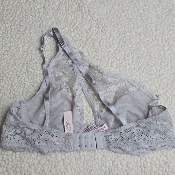 1267 NWT Victoria's Secret Twinkle Lace One-Shoulder Monowire Bra Sz XL - Picture 4 of 5